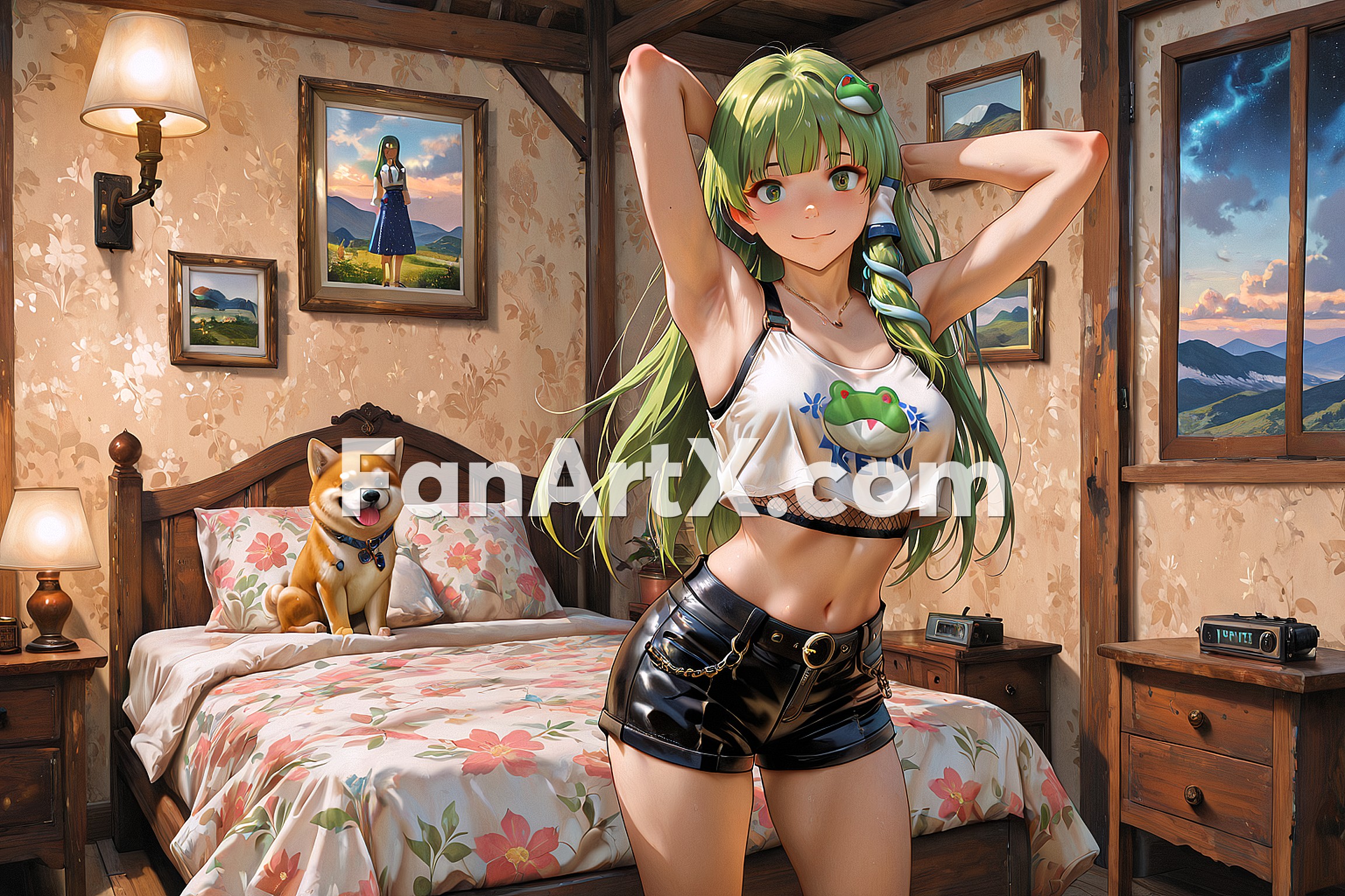 Kochiya Sanae Touhou project Fanart 6344964